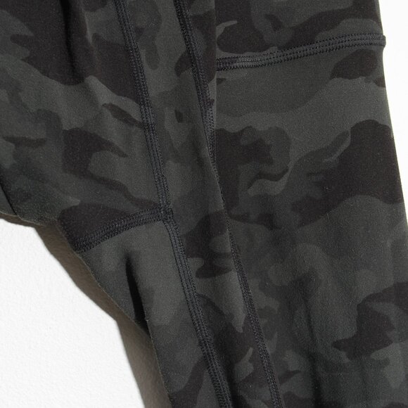 Lululemon Align Pant Legging *Full Length 28" Incognito Camo Multi Gator Green 2 - Picture 9 of 16